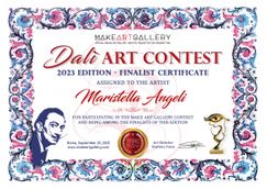 Maristella Angeli finalista al Dalì Contest, Make Art Gallery