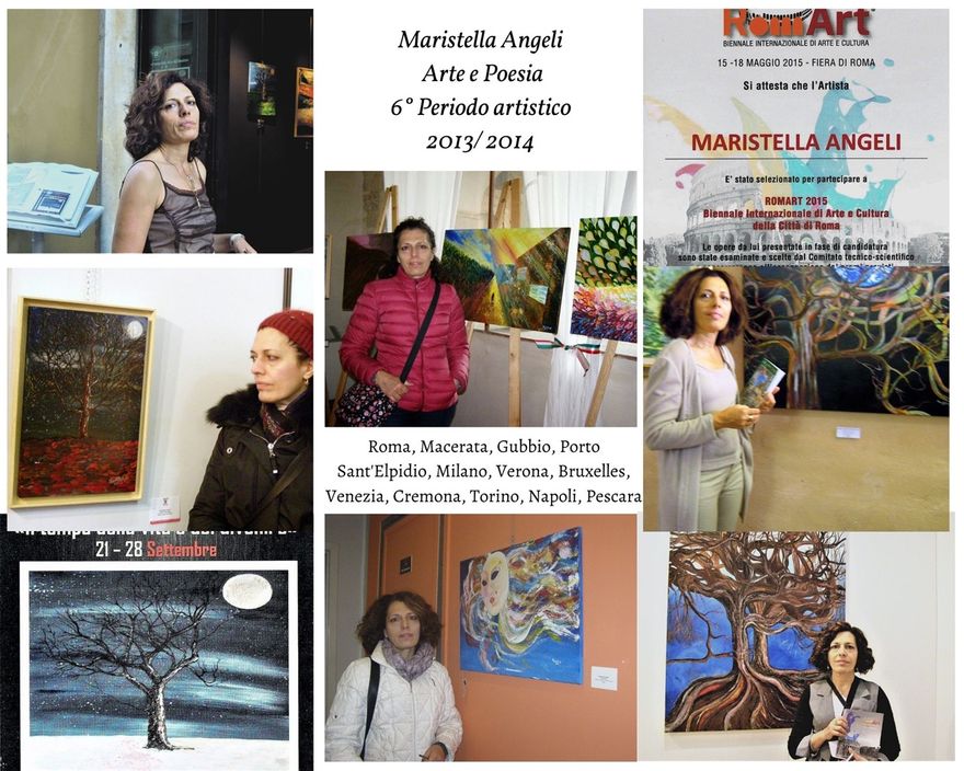 Esposizioni artistiche: Roma,Vicenza, Gubbio (PG)