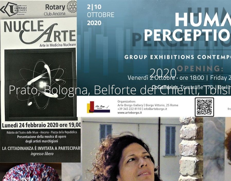 Esposizioni: Ancona (AN), Berlino (Germania), Gubbio (PG)